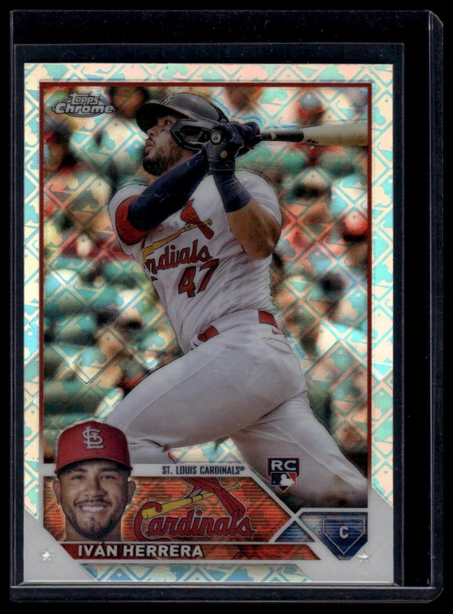 2023 Topps Chrome Logofractor Edition #177 Ivan Herrera