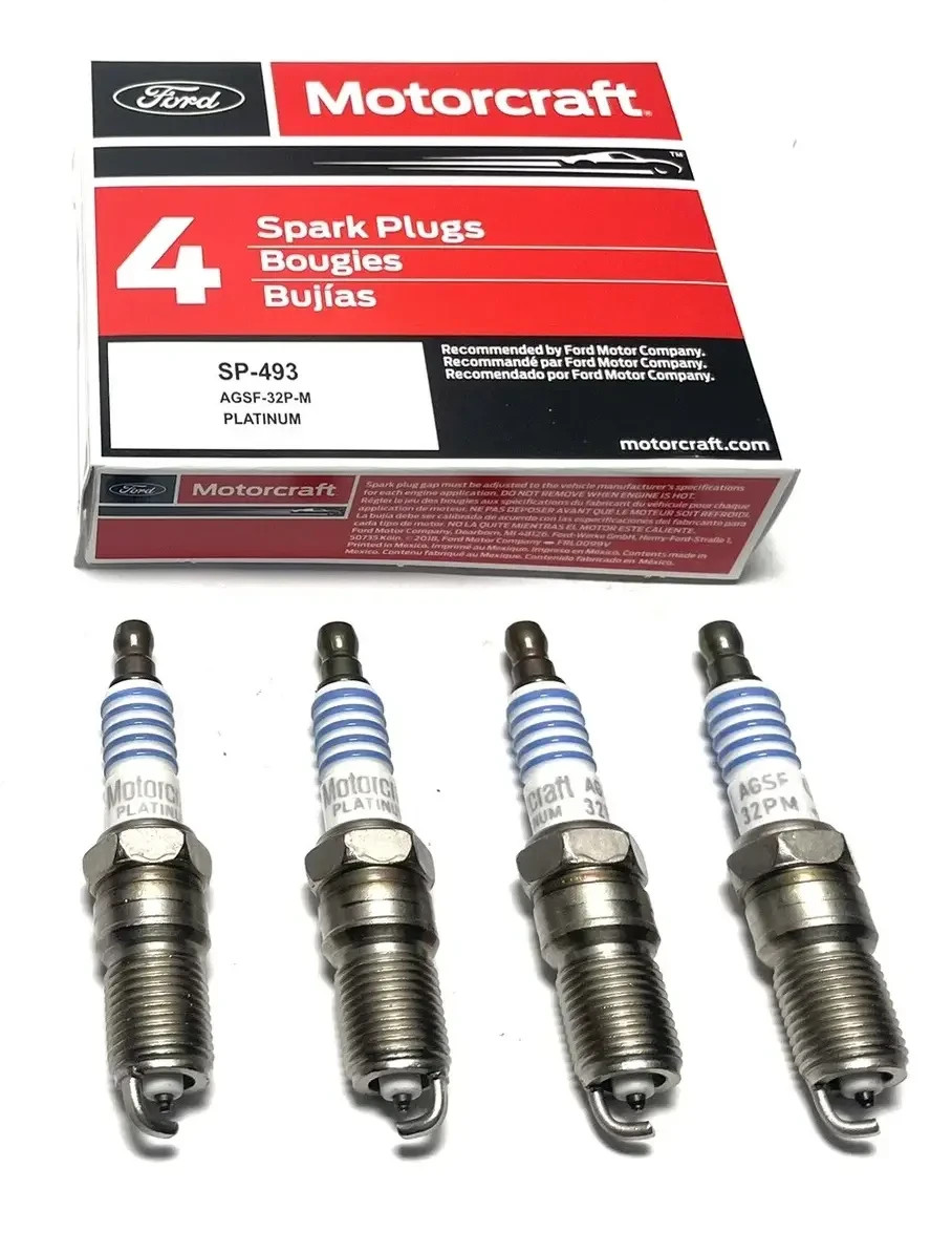 4x MOTORCRAFT SP-493 PLATINUM AGSF32PM SPARK PLUGS   FORD F-150 4.6L / 5.4L  V8