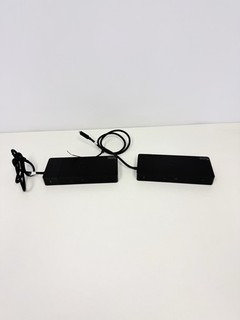 Lot Of 2 Dell WD22TB4 K20A Thunderbolt 4 USB C Docking Station Used