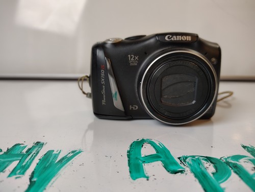 Canon PowerShot SX150 IS 14.1MP Digital Camera - Black, - READ - *See Last Photo - Picture 12 of 17
