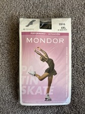 Mondor 52 Black Tights 40 Deniers XXL women  s 3310 Brand New    