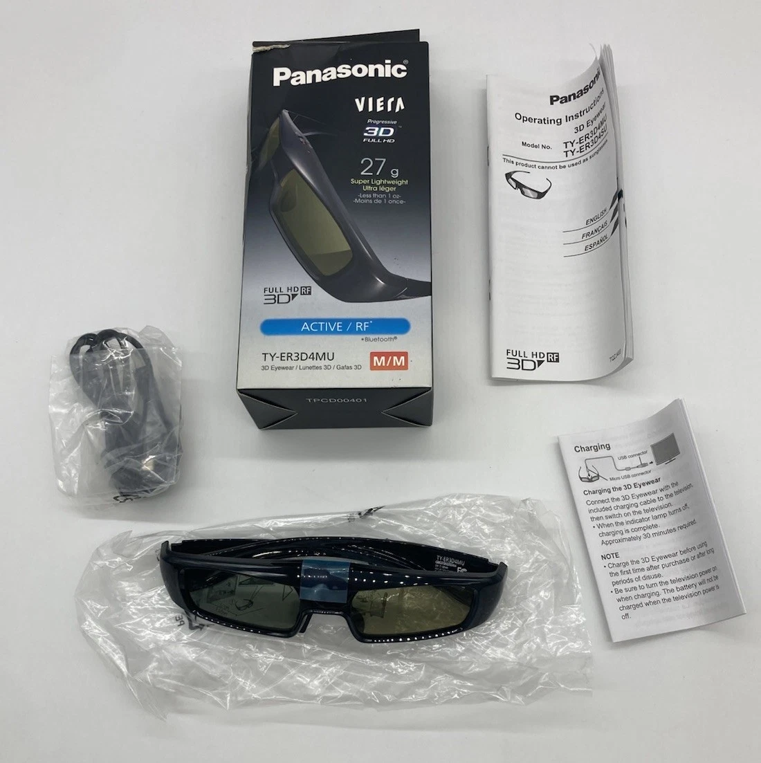 Panasonic 3D TV Glasses and Accessories for sale | eBay