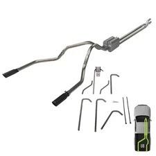 Ford, 2010-2016, 6.2L, Weld/on, MPI Exhaust Cat-Back Dual Exhaust Kits