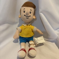 Disney Store Mini Bean Bag Christopher Robin Plush Doll Winnie the Pooh 10"