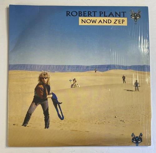 Robert Plant “Now And Zep” Vinyl Record Album 2 LP Classic Rock Led Zeppelin 12”