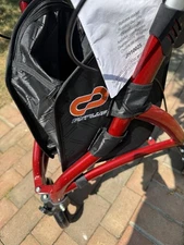 GoPlus Foldable Walker Rollator Walker Lightweight Aluminum Frame Barely Used