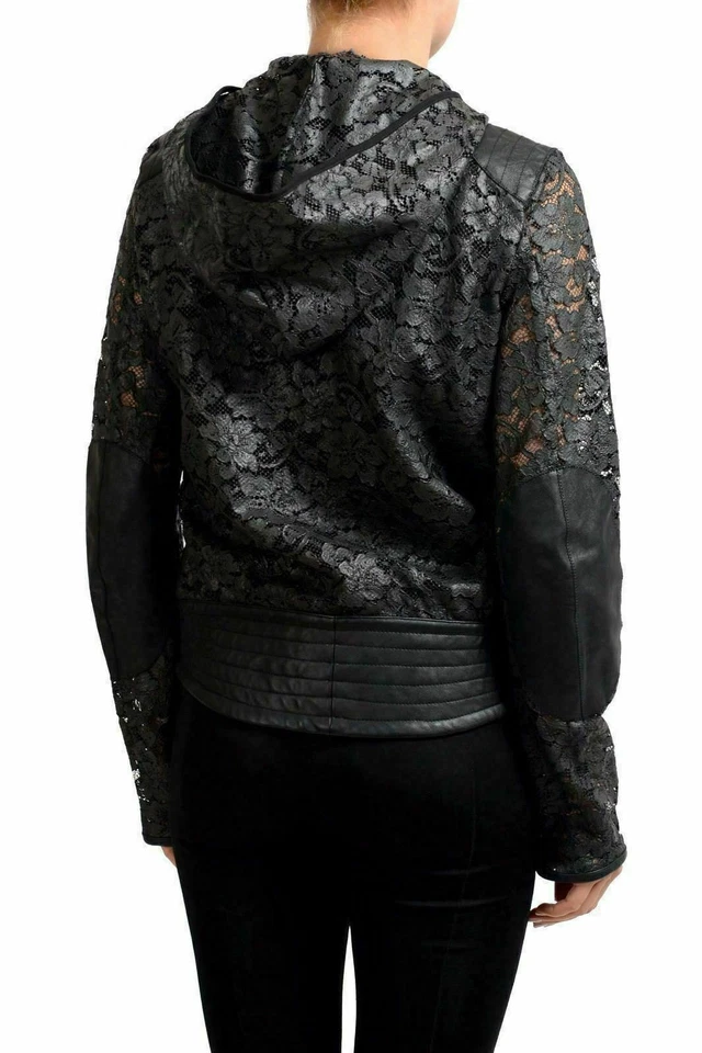 Maison Margiela 1 Gray Black Full Zip Women's Basic Jacket US M IT 42 - Image 3 of 4