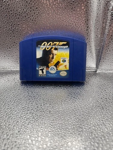 The World Is Not Enough James Bond Nintendo 64 N64 Tested Authentic