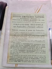 Opuscolo Libro Istituto Zimotecnico Fantechi Scandicci Firenze Rivista 1928