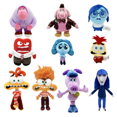 Inside Out Joy Riley Anxiety Sadness Plüsch Spielzeug Soft Gefüllte Puppen Gifts