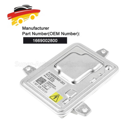 Für BMW F25 F26 F15 F85 F16 F86 E89 Xenon Scheinwerfer Steuergerät, 63127296090
