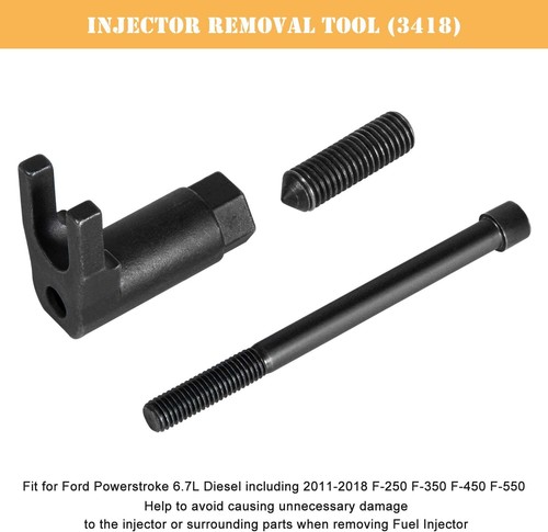 3418 Fuel Injector Removal Tool Puller Kit for 2011-2018 Ford 6.7L Powerstroke - Foto 3 di 6