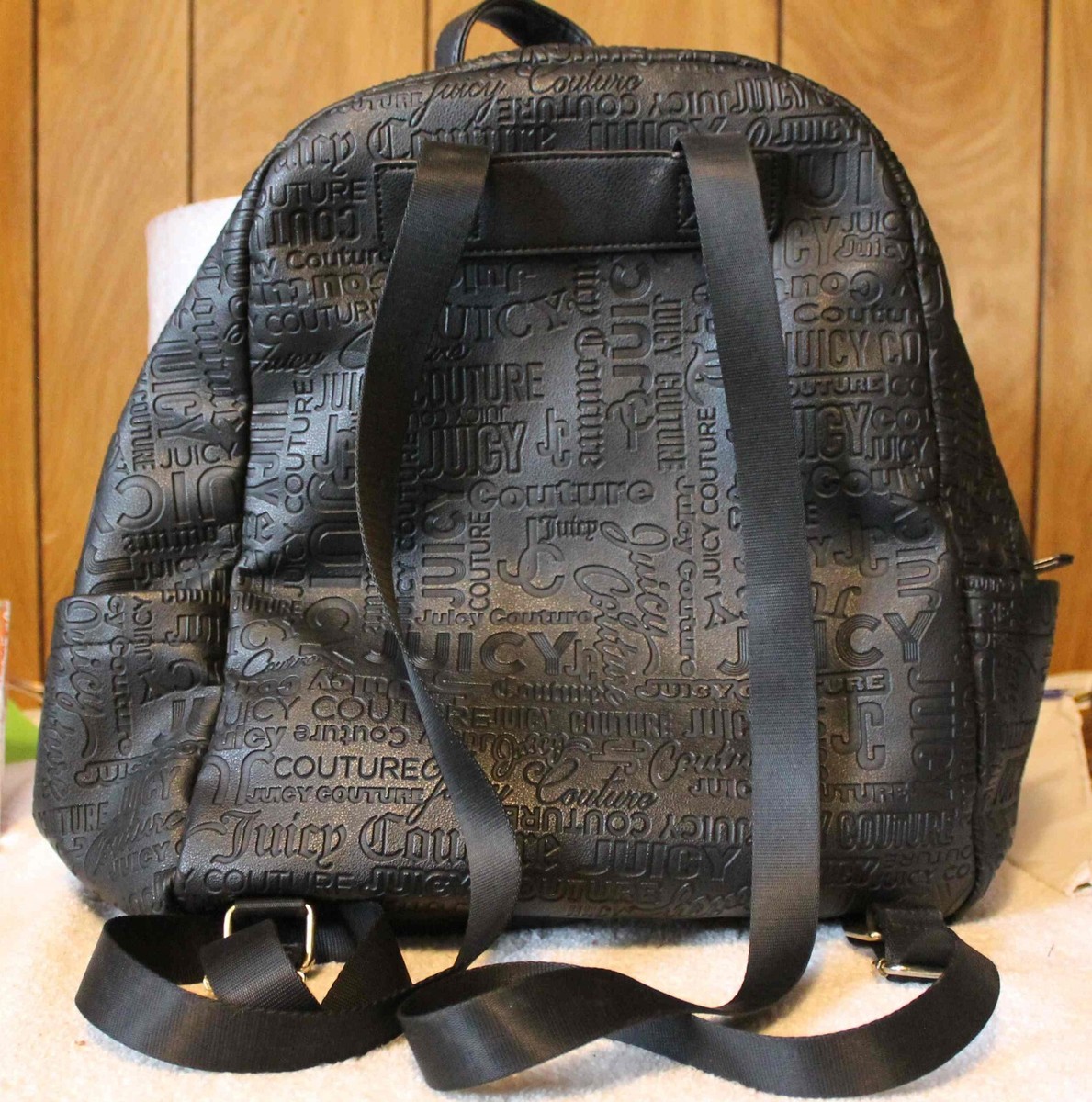 Juicy Couture Our Zips Say It All Backpack Purse | eBay display picture 1