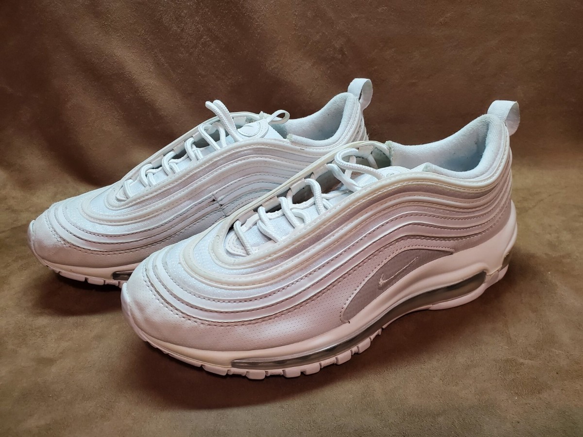 Nike Air Max 97 White Metallic 921522-104 Size 6.5Y (8 Women's) | eBay