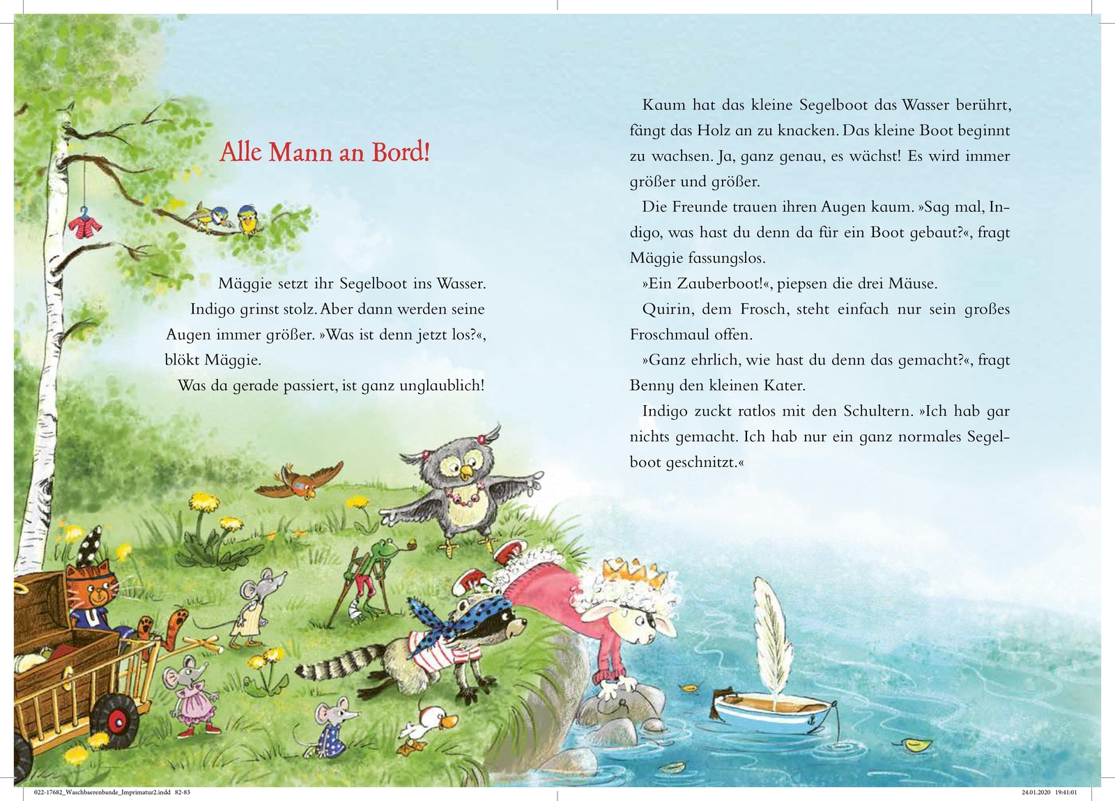 Thumbnail - Benny Und Die Waschbärbande - Abenteuer Summenden Wald | Eleni