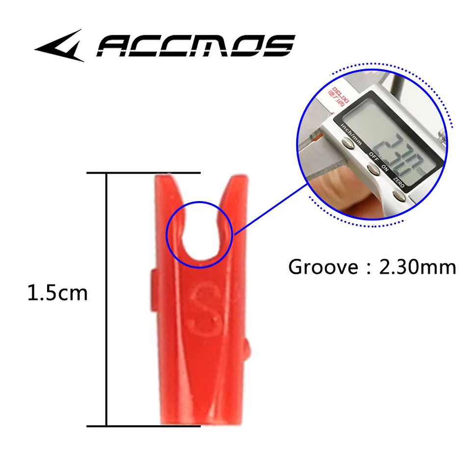 36pcs ID 3.2/4.2/ 5.2/ 6.2 /8.0mm Arrow Aluminum Pin or Plastic Nock Archery DIY - Image 3 of 4