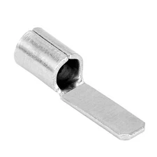 25 Uninsulated Quick Disconnect Terminal Crimp Connector Male 16-14 AWG 0.110" 