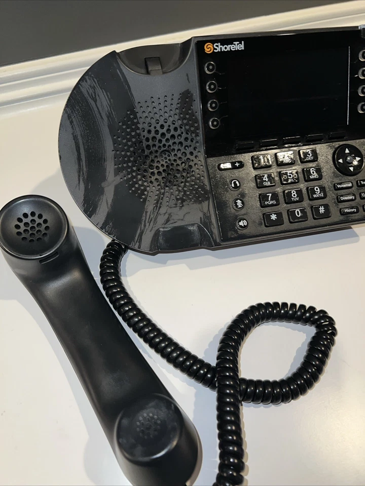 ShoreTel 485G IP Phone 10498 Gigabit Color Display 4 Lines - Image 3 of 4