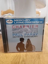 New Sealed Chabrier Espana ~ Pastorale ~ Roussel ~ Paul Paray MERCURY CD