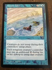Magic The Gathering VISIONS DREAM TIDES blue card MTG