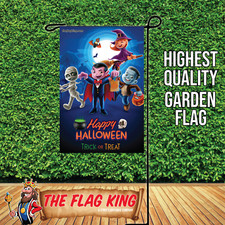 Halloween Trick or Treat Yard Garden Flag Decor