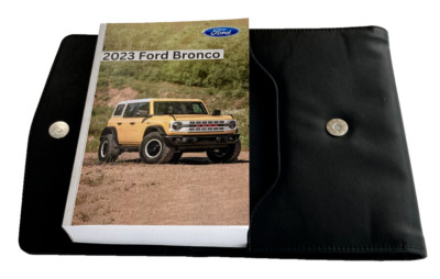 Owner Manual for 2023 Ford Bronco, Owner's Manual Factory Glovebox Book