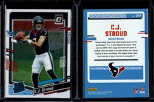 2023 Panini Donruss Optic Base Rated Rookie #244 C.J Stroud