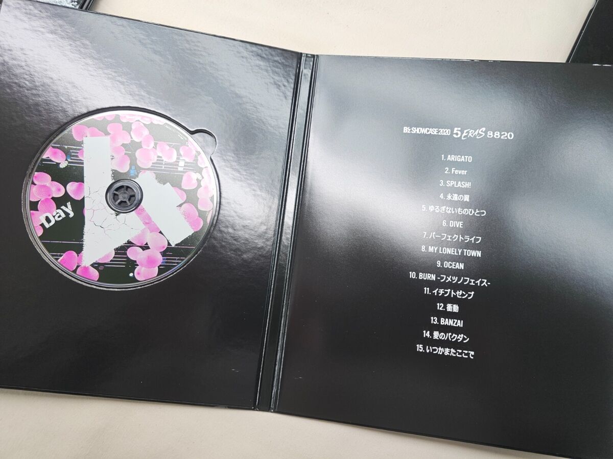 B'z Showcase 2020 -5 Eras 8820- Day1 - Day5 Complete 6 Disc B'z Showcase 2020 -5 Eras 8820- Day1 - Day5 Complete 6 Disc