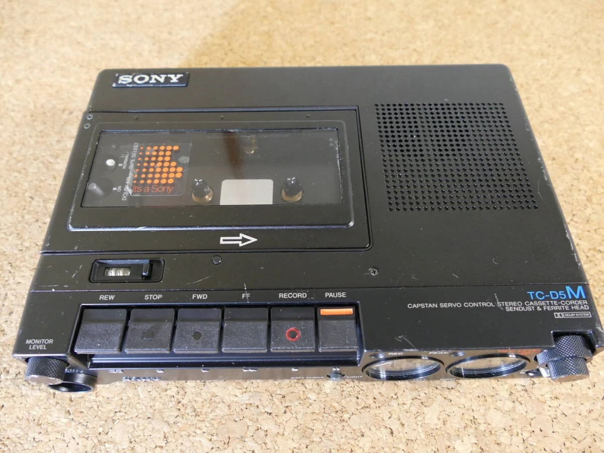 超希少美品 整備済高音質動作品 SONY TC-D5M デンスケ メタル対応 超希少美品 整備済高音質動作品 SONY TC-D5M メタル対応 高級デンスケ