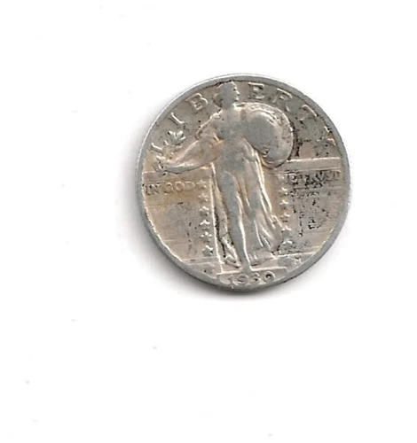 1930-P Standing Liberty Quarter Silver Hig Grade Actual coin no combined shippin