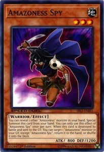 Amazoness Spy - SBLS-EN021 - Common - 1st Edition x3 - Near Mint
