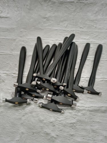 Set of 13 Texture Forming Hammers with Wooden Stand Forming Hammers Set - Picture 4 of 10