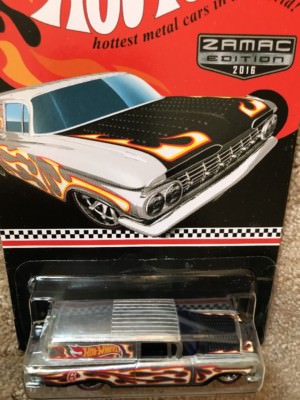 2016 ZAMAC 1959 CHEVY DELIVERY WAGON # 6 Hot Wheels Collector
