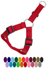 Country Brook Petz Nylon Step-In Adjustable Dog Harness - Vibrant 20+ Colors