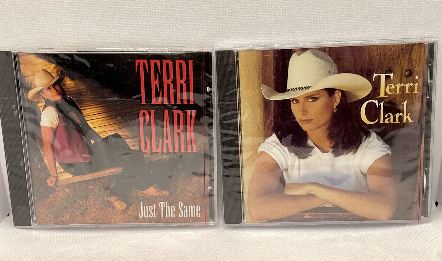 Terri Clark CDs Lot of 2 - Self Titled & Just The Same BRAND NEW SEALED!