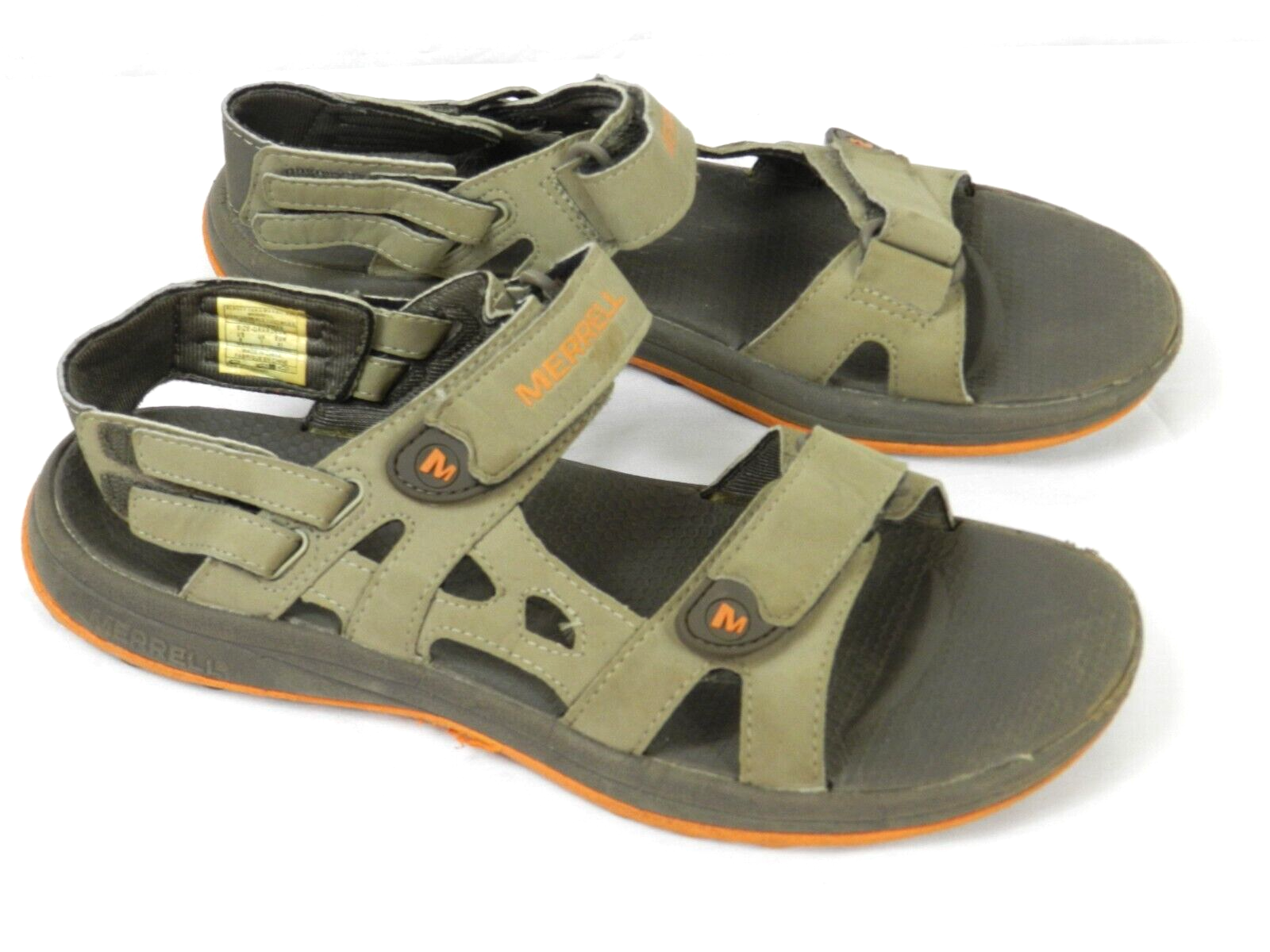 Sandali da trekking grigi Merrell da uomo taglia 8