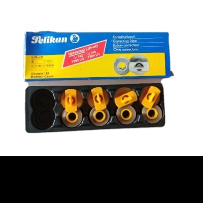 4x PELIKAN LIFT-OFF GR. 143 Korrekturbänder f. Brother/Smith Corona EC1100 u.a.