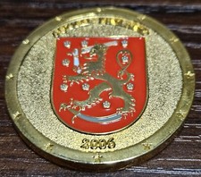 Finland Geocoin Unactivated Pathtag Alt Geocaching