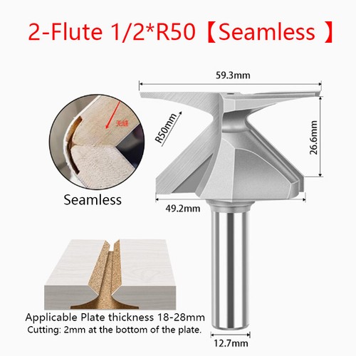 Seamless/Seam Type Arc Bending Integrated Router Bits Woodworking Milling Cutter - Picture 21 of 22