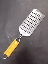 Vintage Travco 9” Hand Held Stainless Steel Grater Zester Shredder peel nutmeg