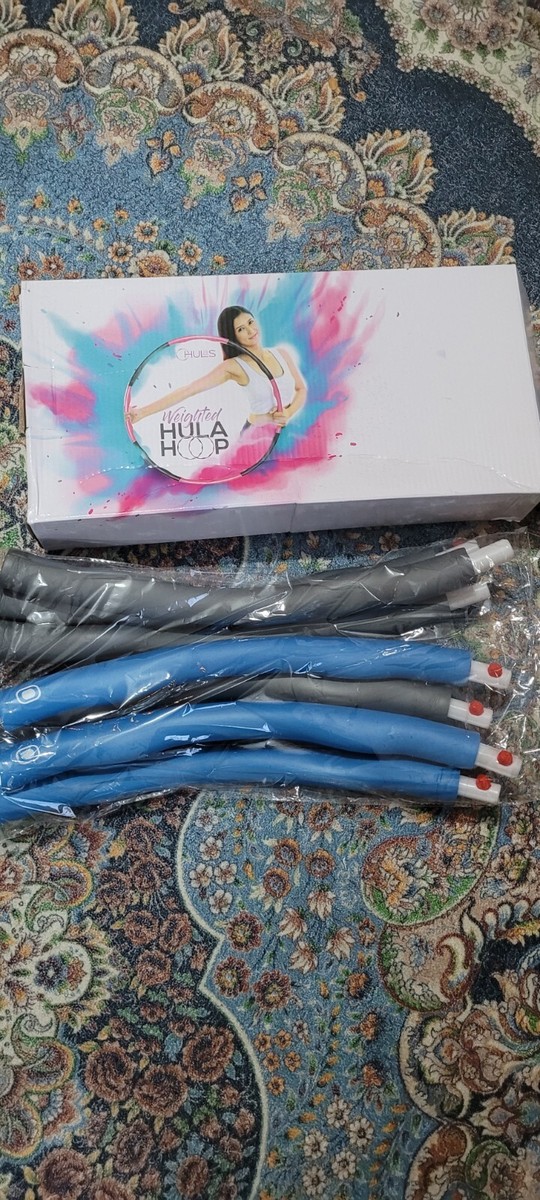 Weighted kg Hula Hoop for fitness and exercise, adjustable, for