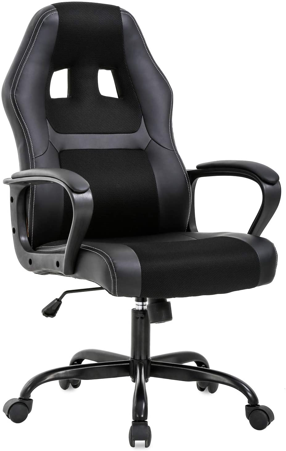 Office Chair PC Gaming Chair Cheap Desk Chair Ergonomic PU Leather Executive Com-image