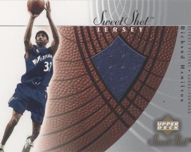 2002-03 Upper Deck Sweet Shot - Richard Hamilton #RH-J - 1 of 2