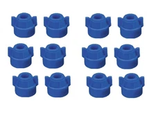 Pack of 12 - Quick TeeJet Blue Nylon Cap For TJ60, AI, SJ3 & More Style Tips