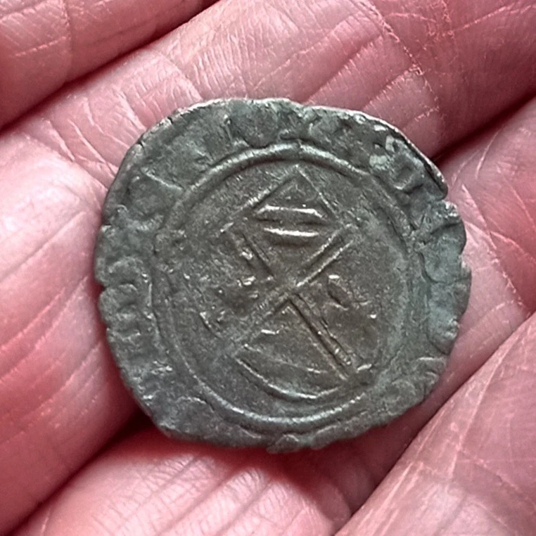 Rare Monnaie Féodale A identifier - Photo 1/2
