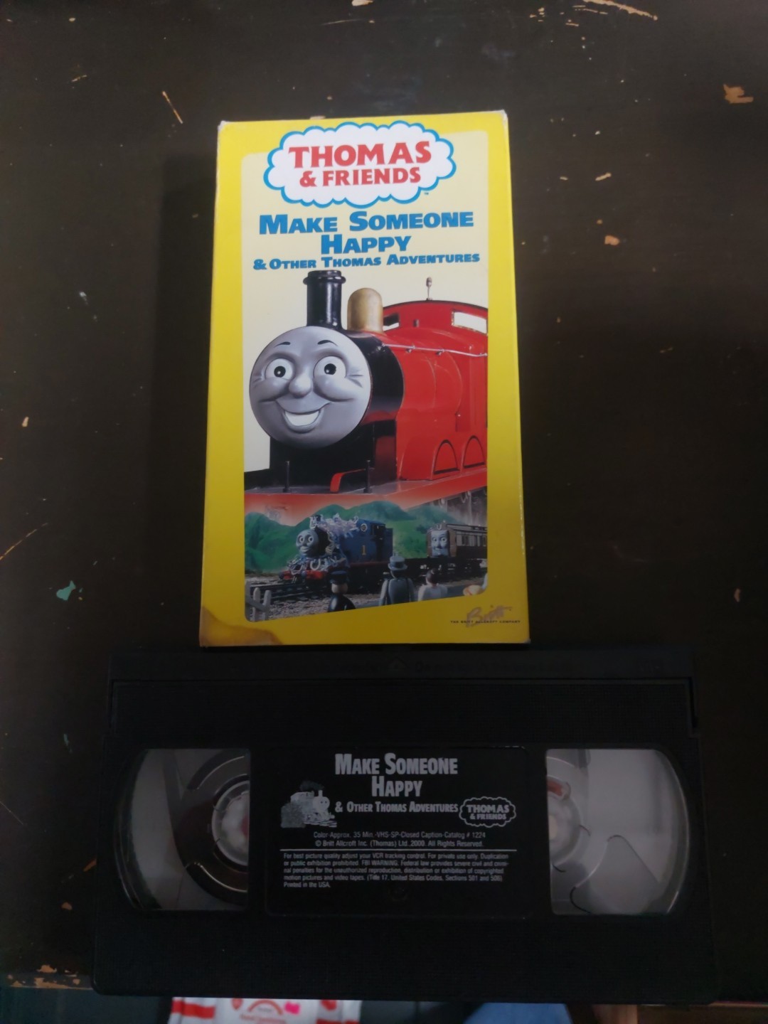 Thomas and Friends Make Someone Happy and Other Thomas Adventures VHS 2000 Train