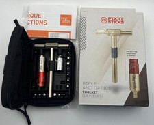 FIX IT STICKS 15-65 Inch Lbs All-in-One Torque Driver Kit with T-Way Wrench