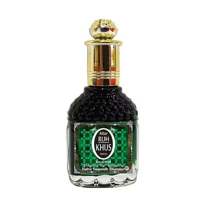 INDRA Ruh Khus Natura Perfume Oil Attar for Men (25 ml)