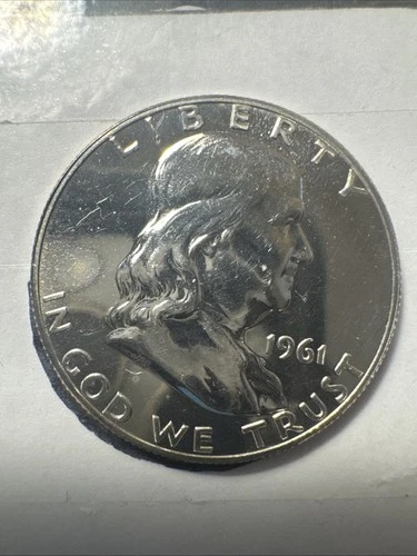 1961 Franklin Proof Half Dollar 90% Silver