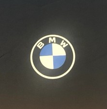 BMW Motorsport Compact Collapsible Umbrella   Navy Blue Official BMW Design EUC